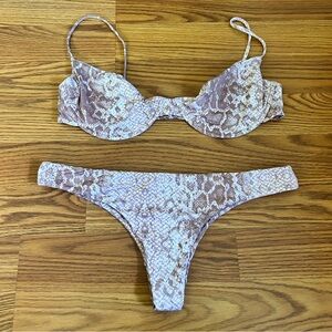 Mauve Reptile Mai Underwear